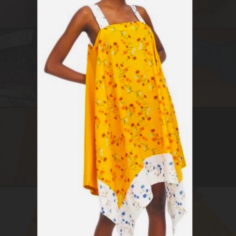 Zara floral dress